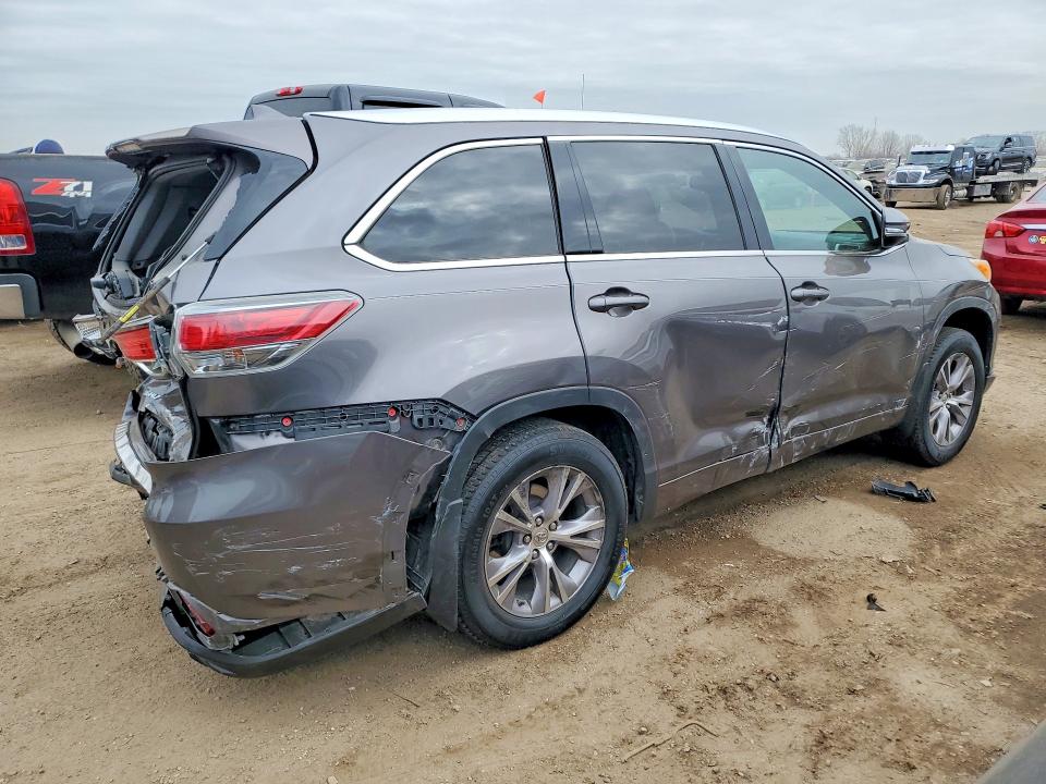 Продажа на аукционе авто 2014 Toyota Highlander, vin: 5TDJKRFH6ES033010, номер лота: 79159625