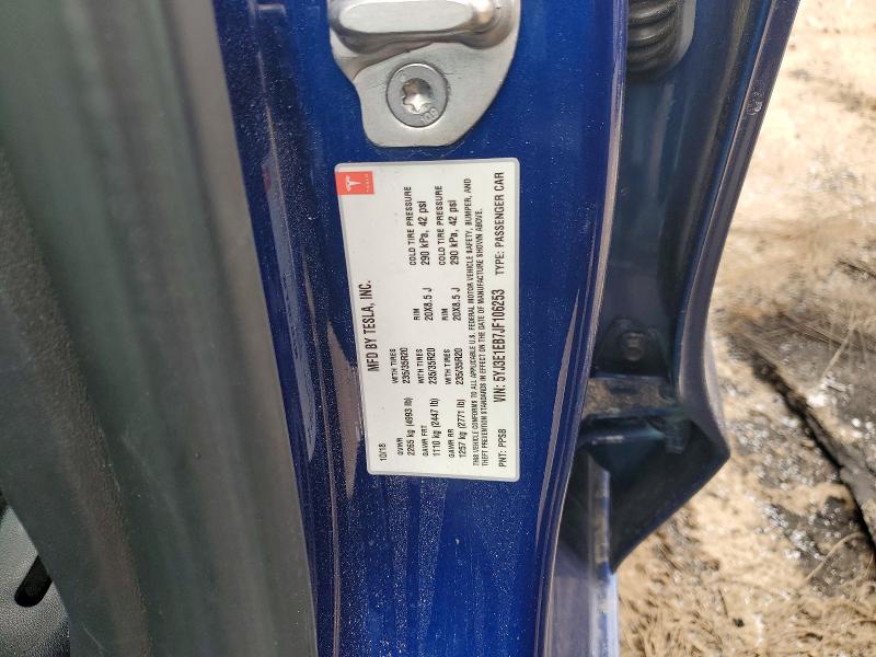 Aukcja sprzedaży 2018 Tesla Model 3, vin: 5YJ3E1EB7JF106253, numer aukcji: 74614015