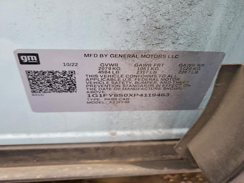 76266025 :رقم المزاد ، 1G1FY6S0XP4119463 vin ، 2023 Chevrolet Bolt Euv L مزاد بيع