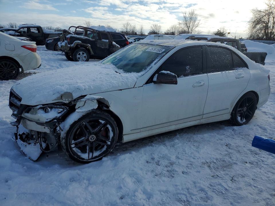 Auction sale of the 2013 Mercedes-benz C, vin: WDDGF8JB3DA807940, lot number: 75797595
