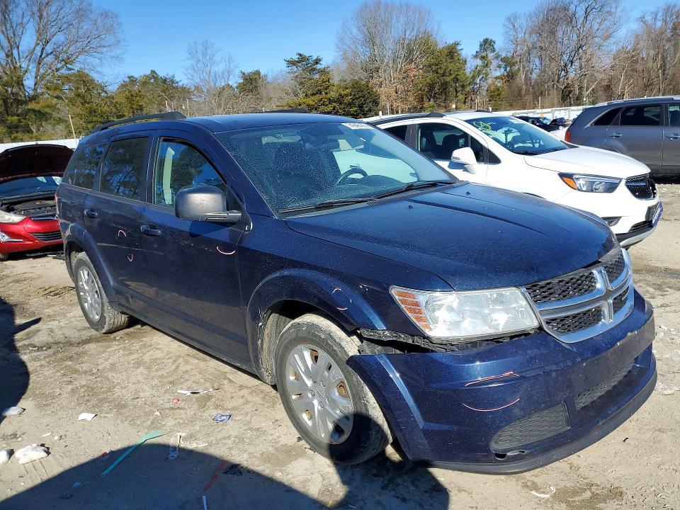 2017 Dodge Journey მანქანა იყიდება აუქციონზე, vin: 3C4PDCAB7HT551223, აუქციონის ნომერი: 74345105