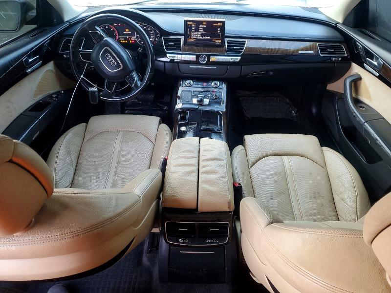2014 Audi A8 მანქანა იყიდება აუქციონზე, vin: WAUR2AFD2EN002941, აუქციონის ნომერი: 75829035