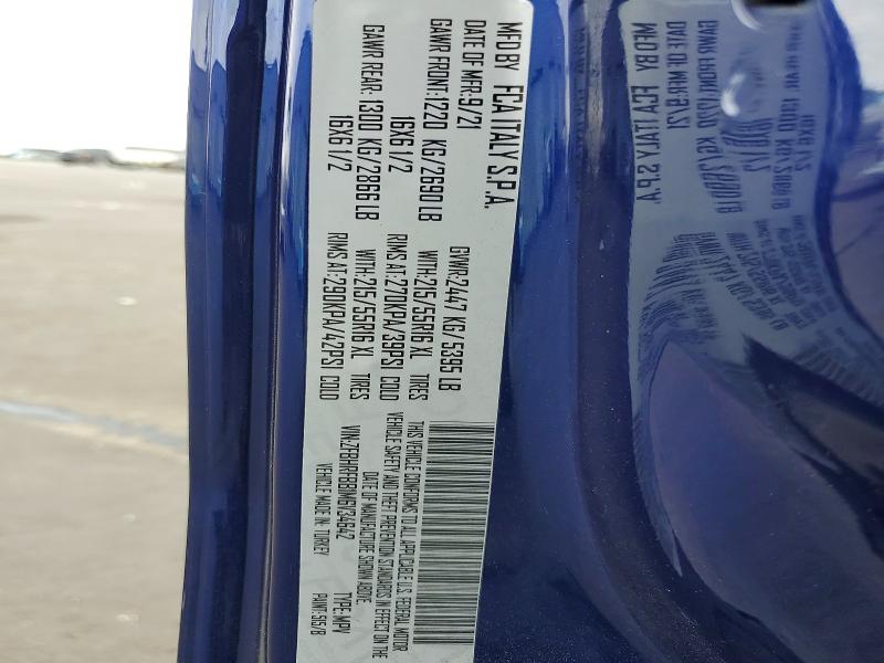 Продаж на аукціоні авто 2021 Ram Promaster City, vin: ZFBHRFBB1M6V34642, номер лоту: 77706645