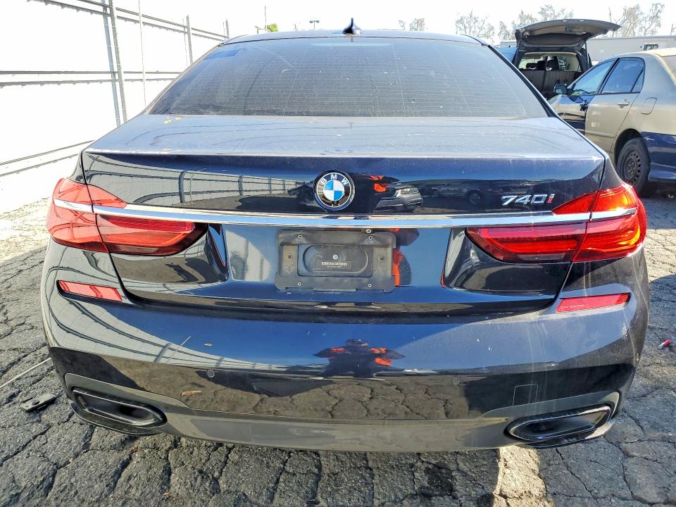 2017 Bmw 740 მანქანა იყიდება აუქციონზე, vin: WBA7E2C52HG739597, აუქციონის ნომერი: 77327725