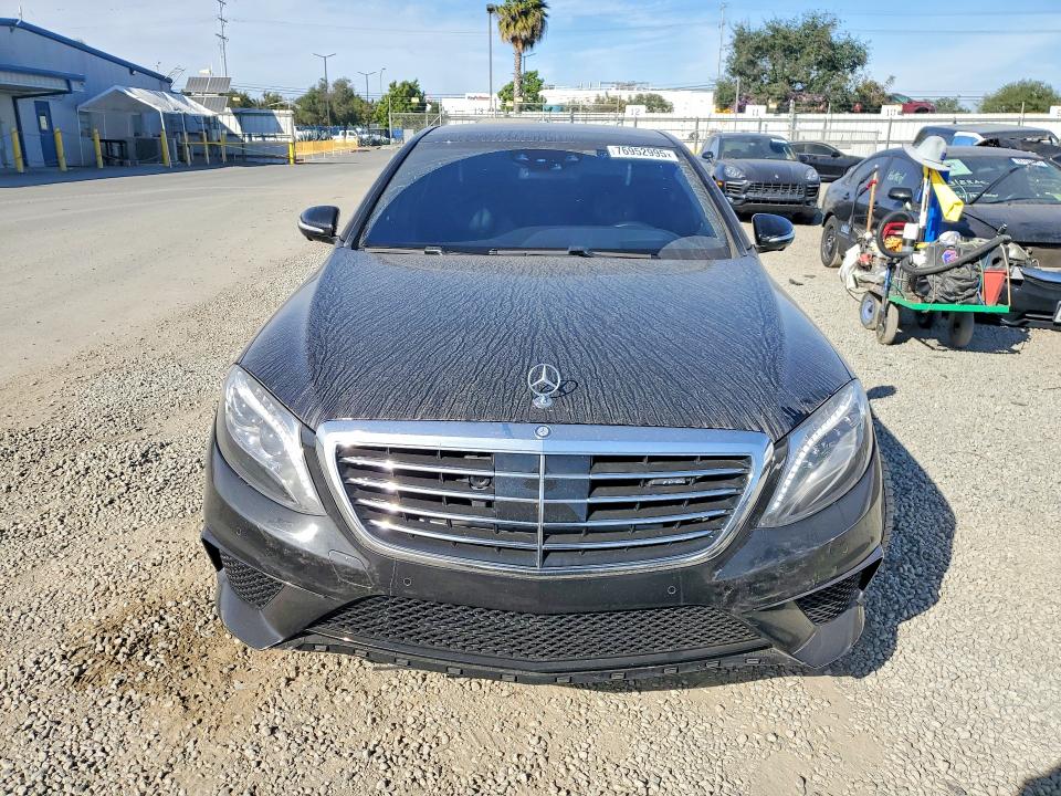 76952995 :رقم المزاد ، WDDUG7JBXFA139826 vin ، 2015 Mercedes-benz S 63 Amg مزاد بيع