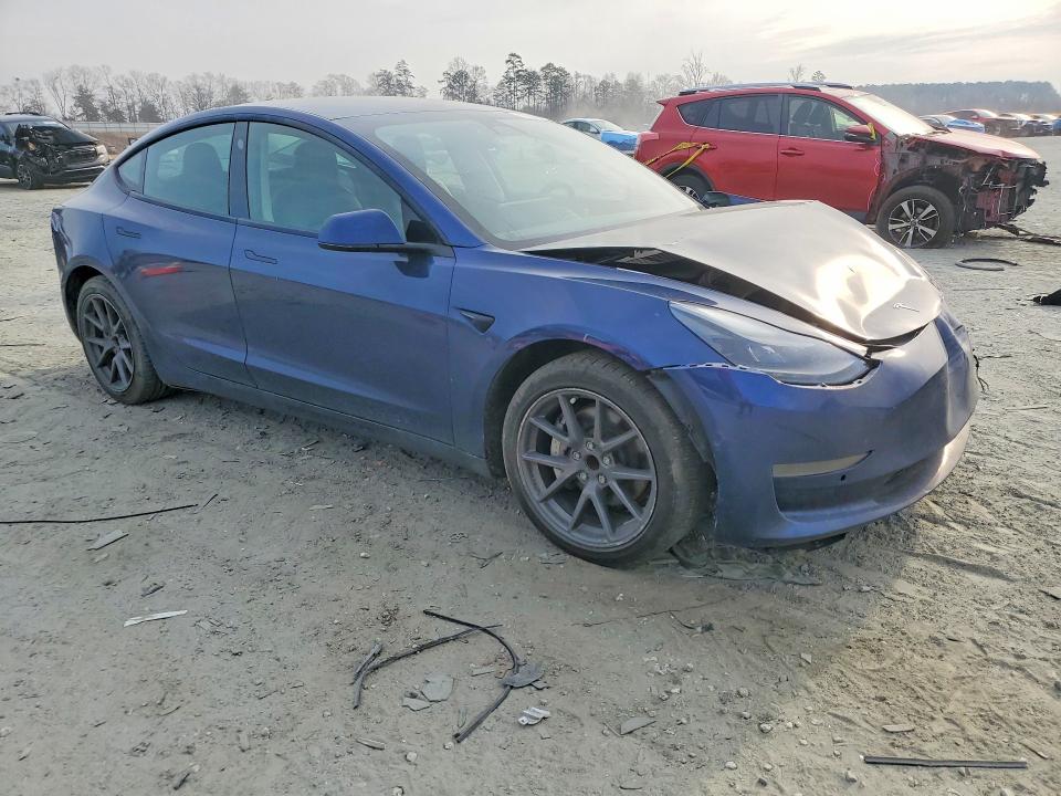 78380265 :رقم المزاد ، 5YJ3E1EAXNF191215 vin ، 2022 Tesla Model 3 مزاد بيع