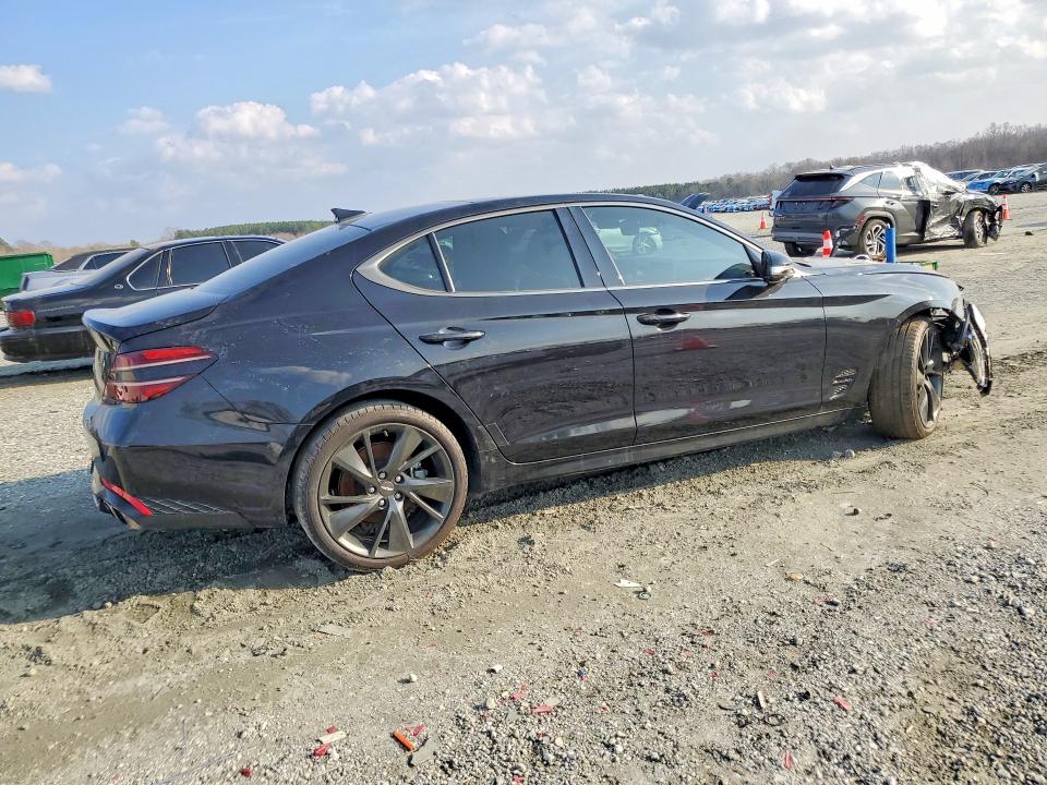 78298145 :رقم المزاد ، KMTG34TA6PU106782 vin ، 2023 Genesis G70 مزاد بيع