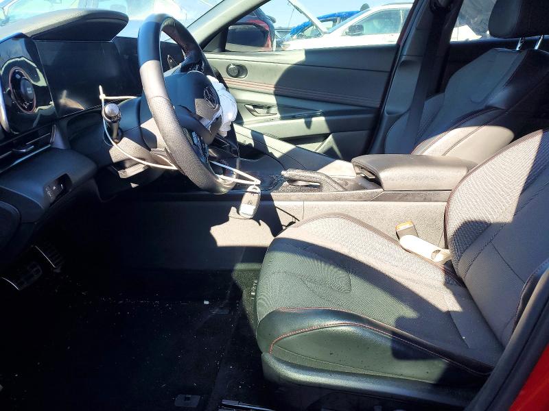 76348795 :رقم المزاد ، KMHLR4AF8PU512634 vin ، 2023 Hyundai Elantra مزاد بيع