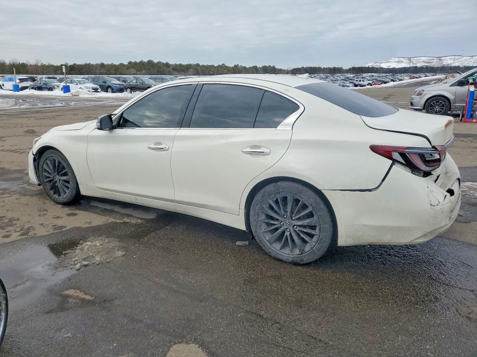 75727465 :رقم المزاد ، JN1EV7AR9JM445217 vin ، 2018 Infiniti Q50 مزاد بيع