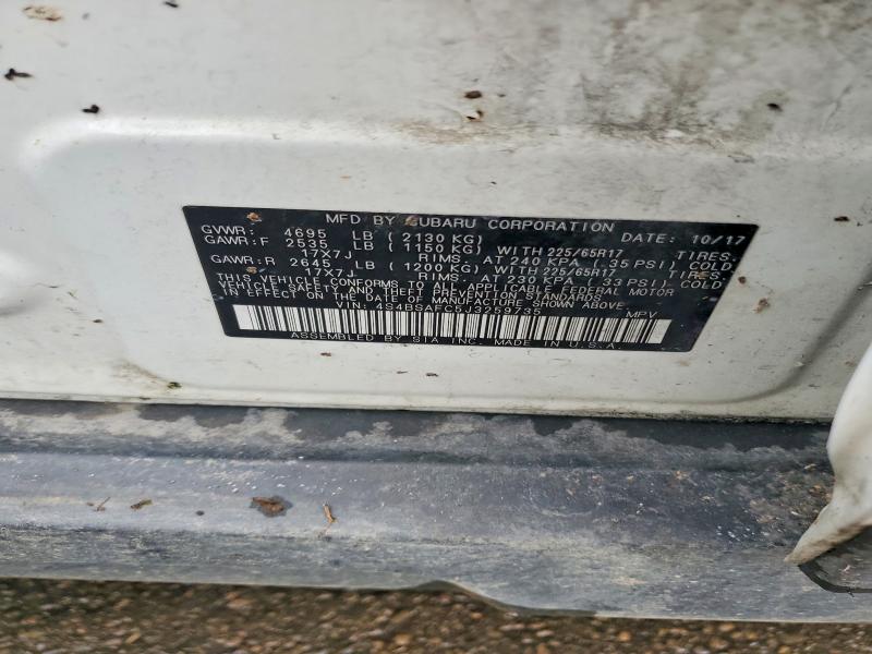 Продажа на аукционе авто 2018 Subaru Outback, vin: 4S4BSAFC5J3259735, номер лота: 75261685