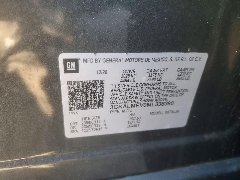 Продажа на аукционе авто 2021 Gmc Terrain, vin: 3GKALMEV0ML338390, номер лота: 76370155
