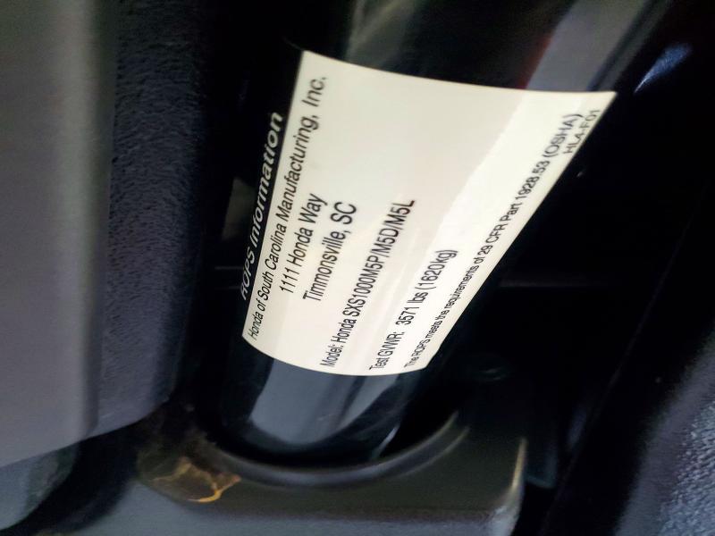 Продаж на аукціоні авто 2018 Honda Pioneer, vin: 1HFVE04T2J4201796, номер лоту: 75443165