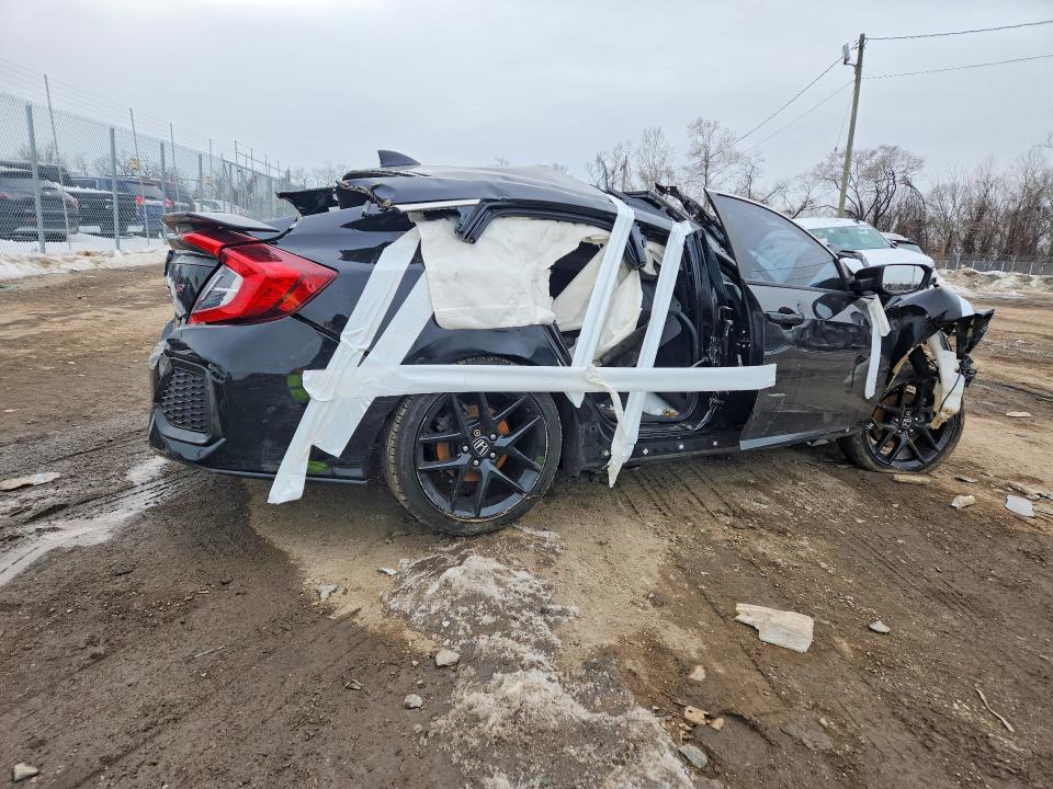 75666445 :رقم المزاد ، 2HGFC1E58HH705083 vin ، 2017 Honda Civic مزاد بيع