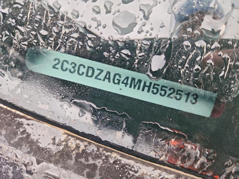 Aukcja sprzedaży 2021 Dodge Challenger, vin: 2C3CDZAG4MH552513, numer aukcji: 75283075