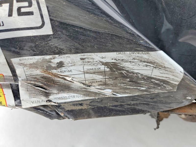 2024 Haul-about Trailer მანქანა იყიდება აუქციონზე, vin: 7P6500J21R1013921, აუქციონის ნომერი: 77192445