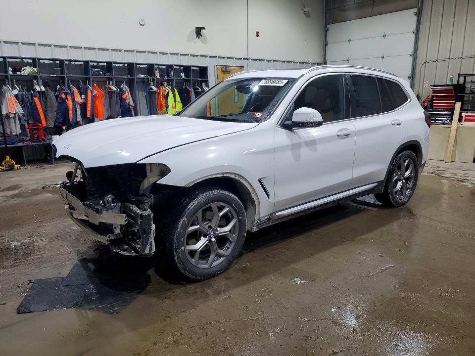 Aukcja sprzedaży 2022 Bmw X3, vin: 5UX53DP05N9K59319, numer aukcji: 76998685