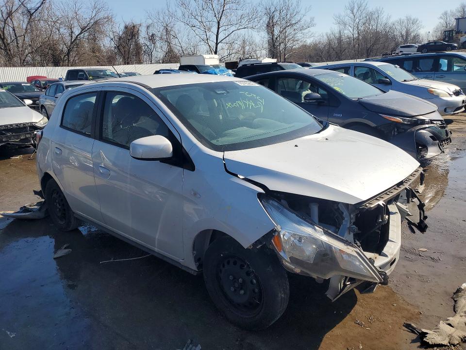 Aukcja sprzedaży 2022 Mitsubishi Mirage, vin: ML32AUHJXNH009312, numer aukcji: 76785845
