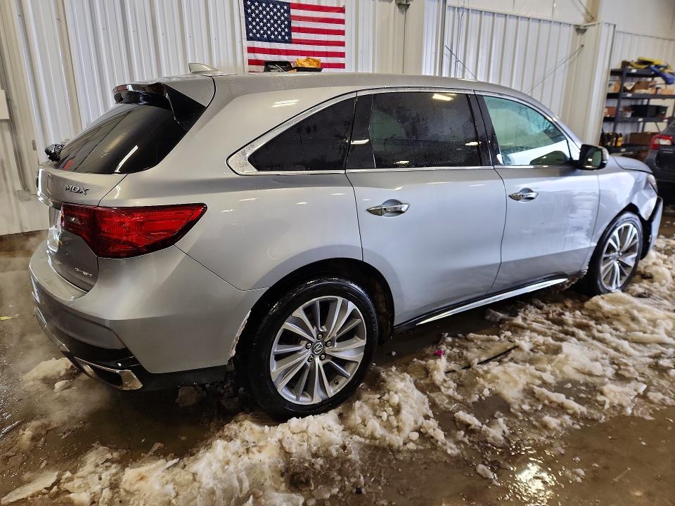 2017 Acura Mdx მანქანა იყიდება აუქციონზე, vin: 5FRYD4H59HB029202, აუქციონის ნომერი: 75342615