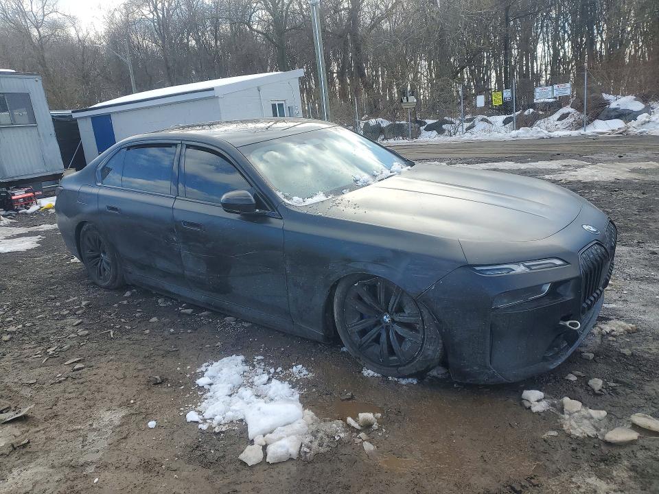 2024 Bmw I7 მანქანა იყიდება აუქციონზე, vin: WBY43EJ07RCR29956, აუქციონის ნომერი: 77299855