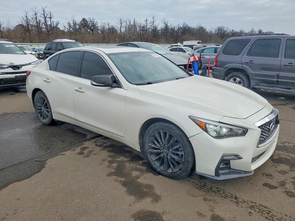 75727465 :رقم المزاد ، JN1EV7AR9JM445217 vin ، 2018 Infiniti Q50 مزاد بيع