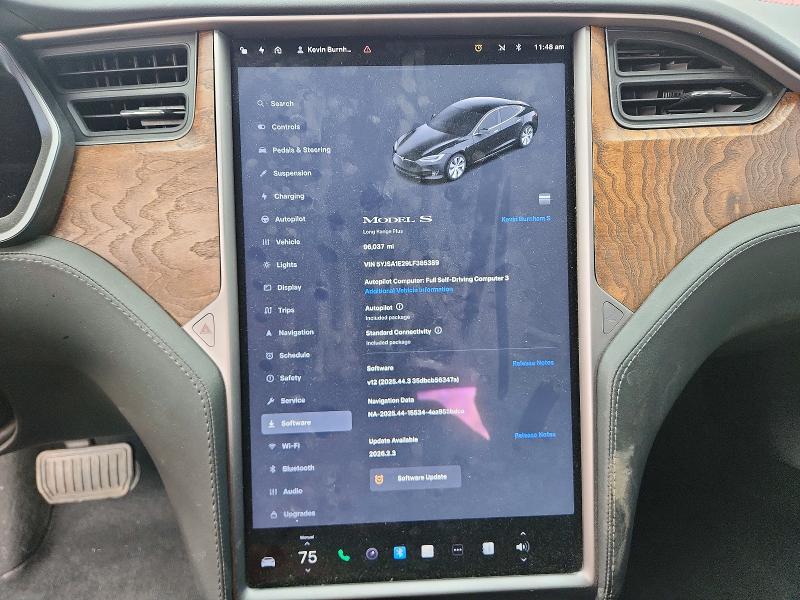 Продажа на аукционе авто 2020 Tesla Model S, vin: 5YJSA1E29LF385389, номер лота: 77201825