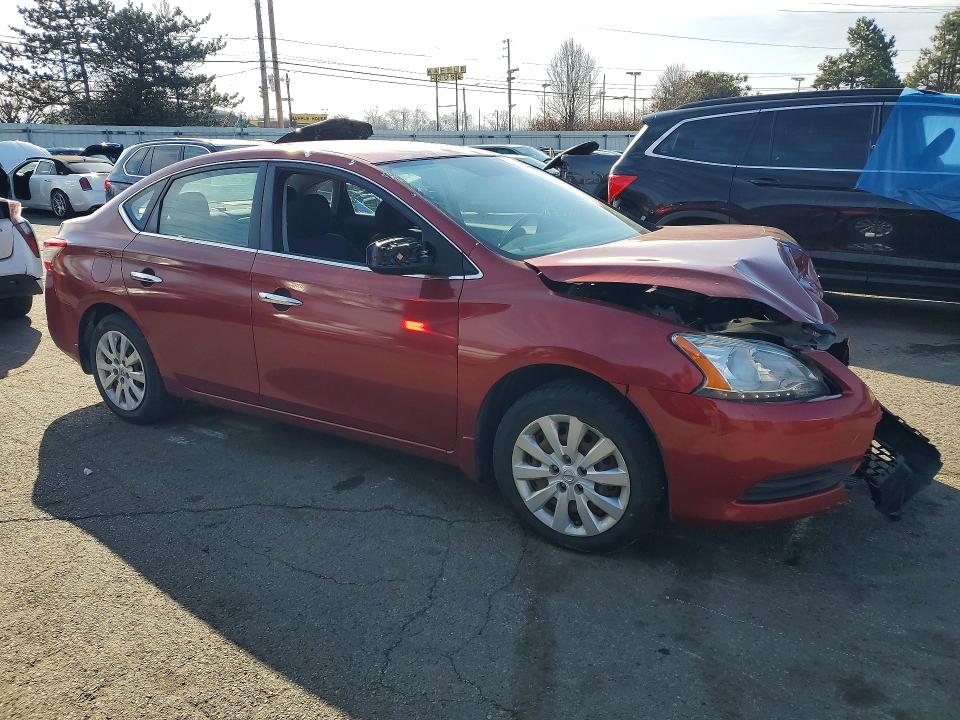 2015 Nissan Sentra მანქანა იყიდება აუქციონზე, vin: 3N1AB7AP8FY313527, აუქციონის ნომერი: 78887525