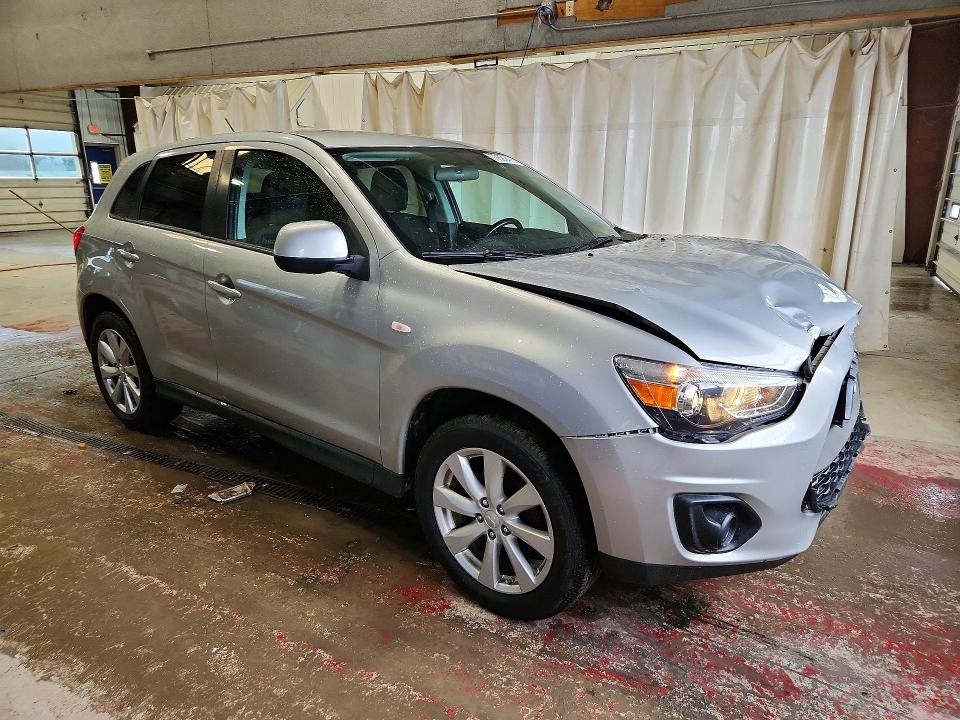 2015 Mitsubishi Outlander Sport მანქანა იყიდება აუქციონზე, vin: 4A4AR3AUXFE044606, აუქციონის ნომერი: 77399475