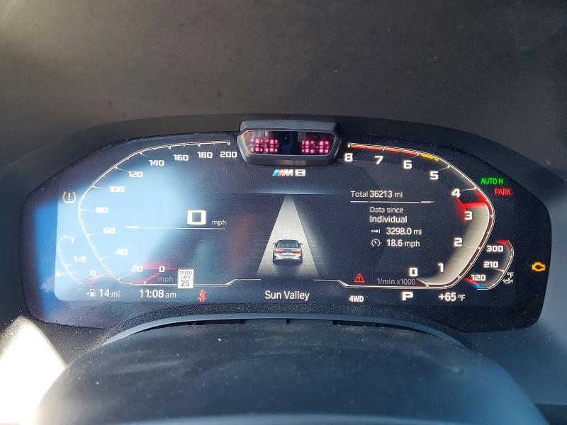77618455 :رقم المزاد ، WBSDZ0C04LCD57635 vin ، 2020 Bmw M8 مزاد بيع