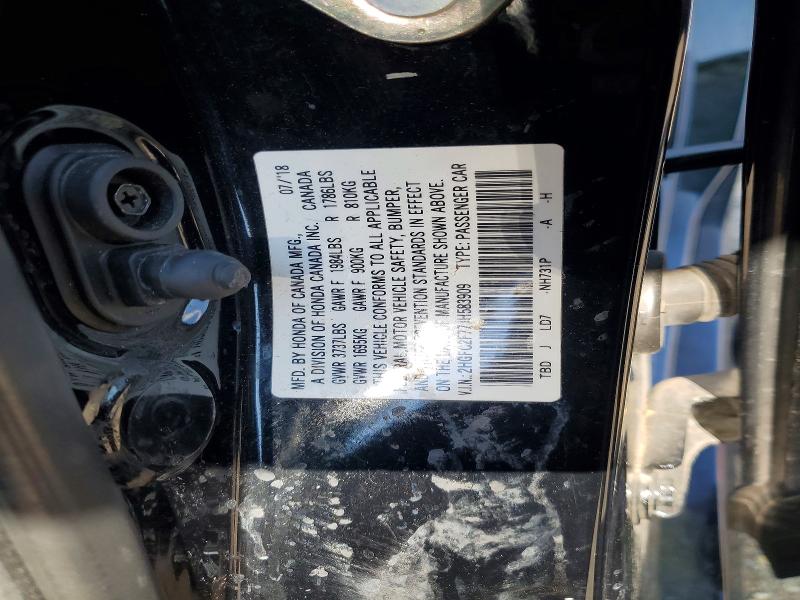 Aukcja sprzedaży 2018 Honda Civic, vin: 2HGFC2F77JH583909, numer aukcji: 77555555