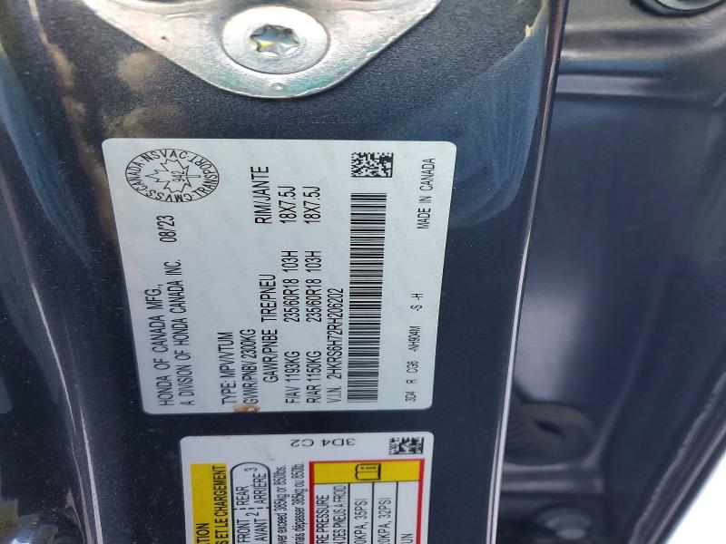 Aukcja sprzedaży 2024 Honda Cr-v, vin: 2HKRS6H72RH206202, numer aukcji: 79281955