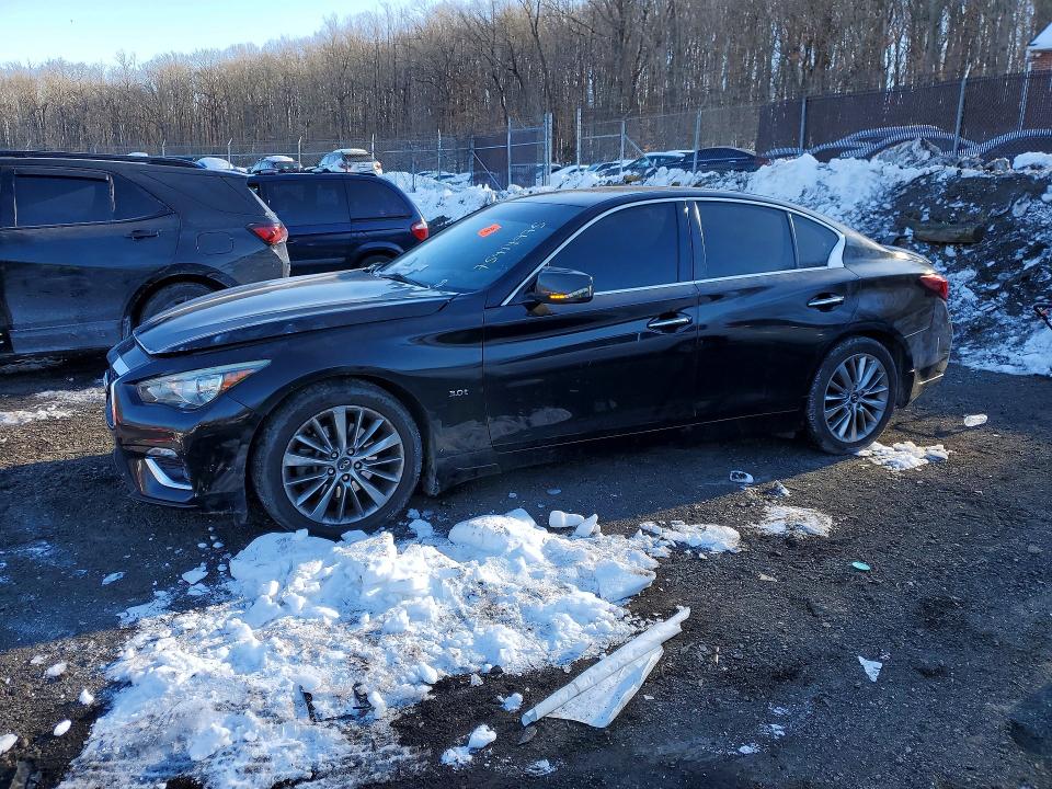 Aukcja sprzedaży 2018 Infiniti Q50 Luxe, vin: JN1EV7AR1JM437273, numer aukcji: 75414975