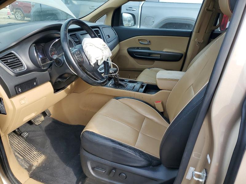2017 Kia Sedona მანქანა იყიდება აუქციონზე, vin: KNDMB5C12H6284737, აუქციონის ნომერი: 78723985