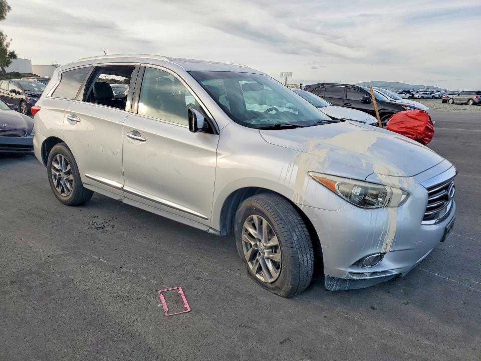 77580625 :رقم المزاد ، 5N1AL0MM7DC333739 vin ، 2013 Infiniti Jx35 مزاد بيع