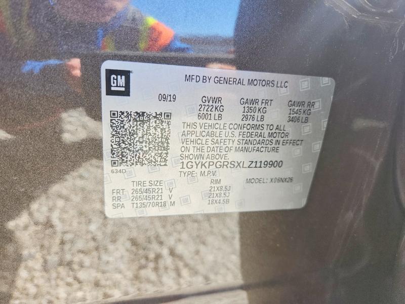 Aukcja sprzedaży 2020 Cadillac Xt6, vin: 1GYKPGRSXLZ119900, numer aukcji: 79091075