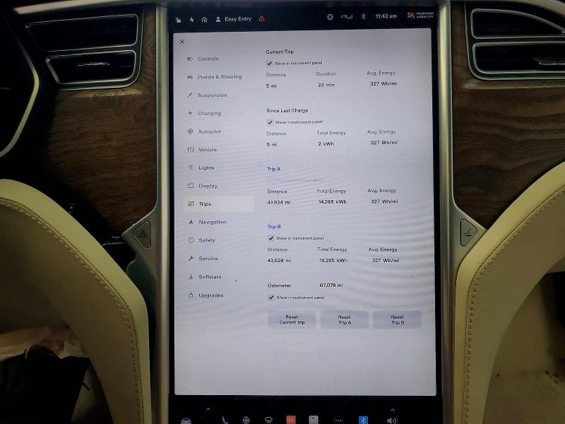 Aukcja sprzedaży 2017 Tesla Model S, vin: 5YJSA1E27HF217211, numer aukcji: 79207025