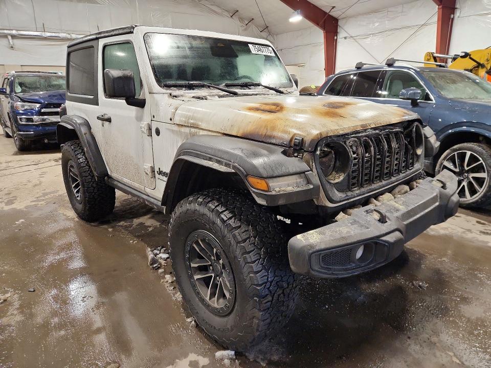 75467775 :رقم المزاد ، 1C4PJXAN9SW603110 vin ، 2025 Jeep Wrangler مزاد بيع