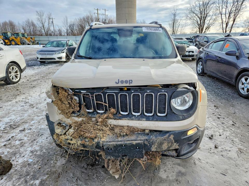 2016 Jeep Renegade მანქანა იყიდება აუქციონზე, vin: ZACCJBDT3GPC64697, აუქციონის ნომერი: 78965885