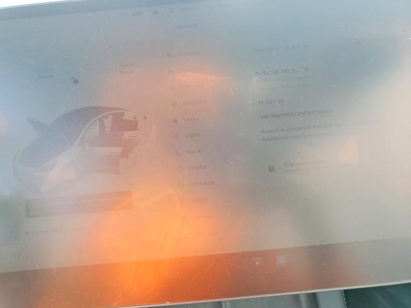 Aukcja sprzedaży 2022 Tesla Model Y, vin: 7SAYGDEE2NF540990, numer aukcji: 76997185