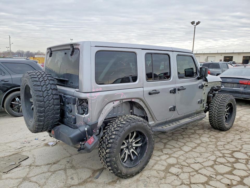 Продажа на аукционе авто 2018 Jeep Wrangler Unlimited, vin: 1C4HJXEG3JW114801, номер лота: 78812605