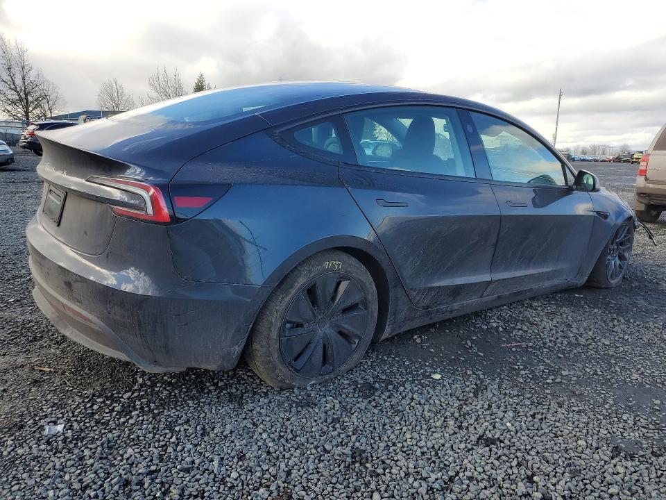 Продаж на аукціоні авто 2025 Tesla Model 3, vin: 5YJ3E1EA7SF070749, номер лоту: 77572225
