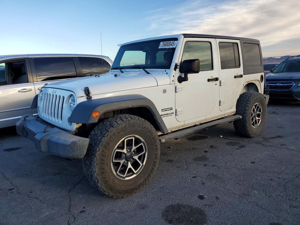 Aukcja sprzedaży 2016 Jeep Wrangler Unlimited, vin: 1C4BJWDG3GL338209, numer aukcji: 75680045