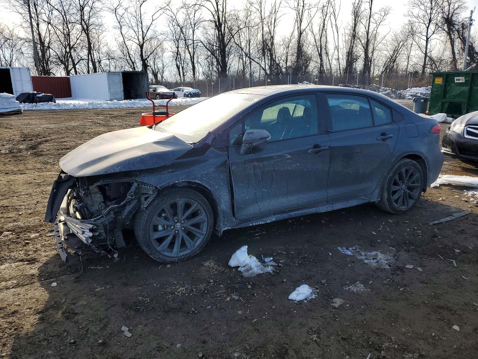 2025 Toyota Corolla მანქანა იყიდება აუქციონზე, vin: 5YFP4MCE6SP227445, აუქციონის ნომერი: 75910555