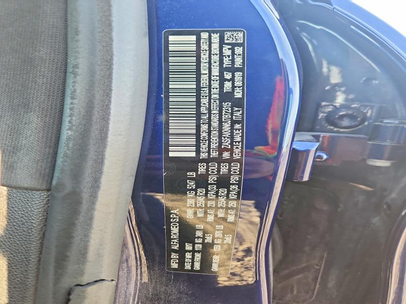 Aukcja sprzedaży 2018 Alfa Romeo Stelvio, vin: ZASFAKNN6J7B72315, numer aukcji: 76648475