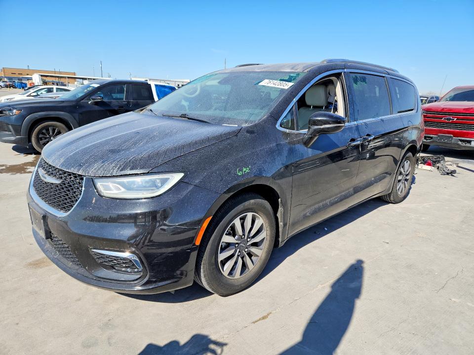 76142805 :رقم المزاد ، 2C4RC1BG7MR503051 vin ، 2021 Chrysler Pacifica مزاد بيع