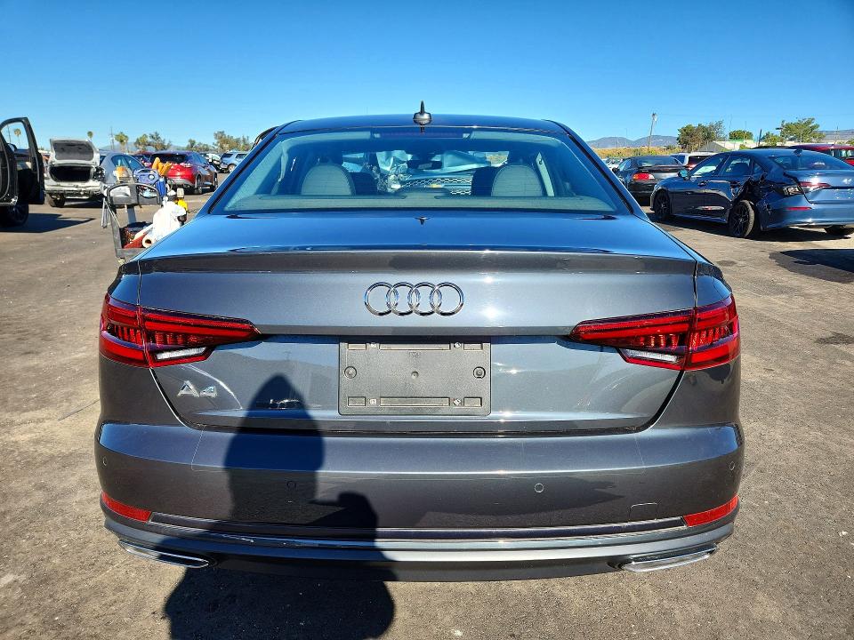 Продаж на аукціоні авто 2019 Audi A4, vin: WAUGMAF48KN022012, номер лоту: 78358835