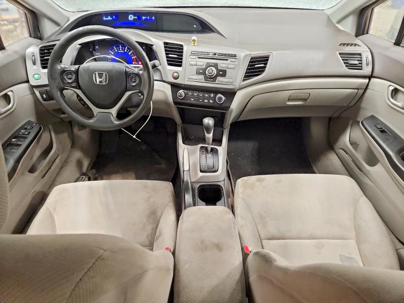 76793585 :رقم المزاد ، 2HGFB2F43CH062472 vin ، 2012 Honda Civic مزاد بيع