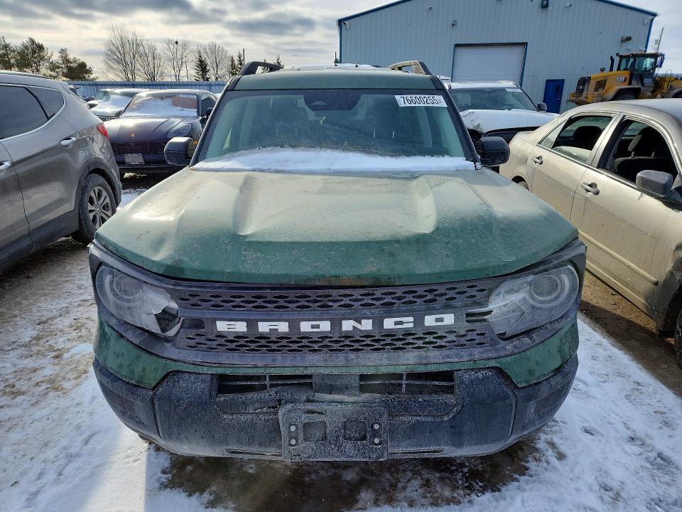 Aukcja sprzedaży 2025 Ford Bronco Sport, vin: 3FMCR9BN6SRE40108, numer aukcji: 76600255