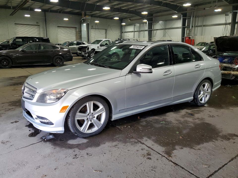 79384055 :رقم المزاد ، WDDGF8BB5BR133478 vin ، 2011 Mercedes-benz C مزاد بيع