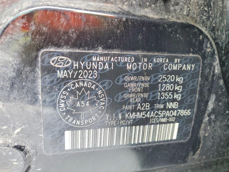 Aukcja sprzedaży 2023 Hyundai Ioniq 6, vin: KMHM54AC5PA047866, numer aukcji: 76197135
