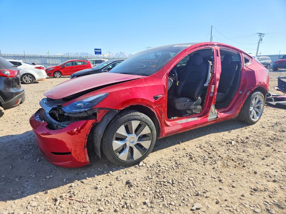 Продажа на аукционе авто 2023 Tesla Model Y, vin: 7SAYGAEEXPF631586, номер лота: 75648845